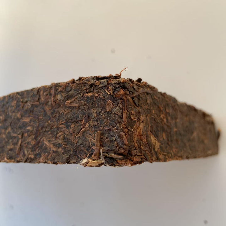 2009 Chuan "Qing Zhuan Cha" (Green Brick Tea) 1700g Dark Tea, ZhaoLiQiao Tea Factory, Hubei Province