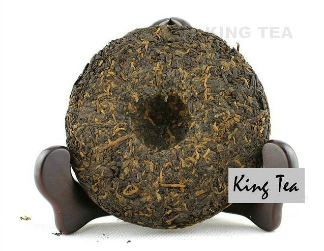 2010 MengKu RongShi "Qiao Mu Xiao Shou Bing" (Arbor Small Ripe Cake) 145g Puerh Tea