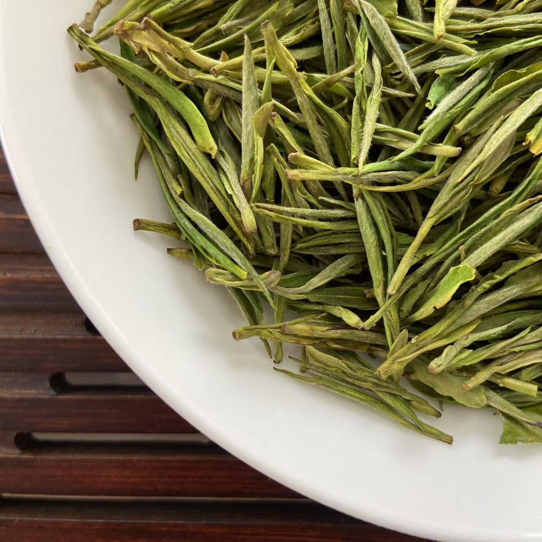 2025 Early Spring " An Ji Bai Cha "(AnJi BaiCha) A+++ Grade, Green Tea, ZheJiang Province.