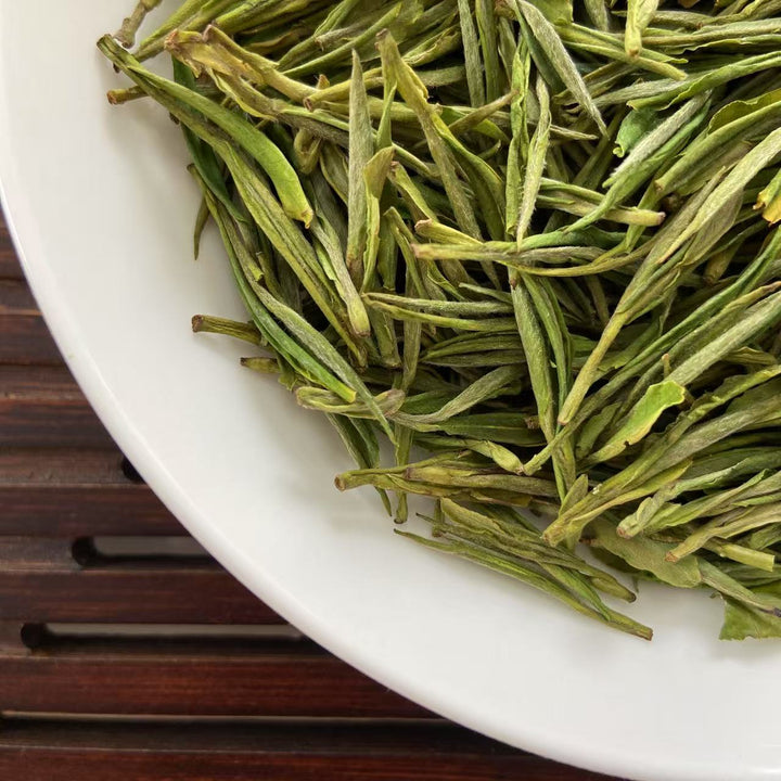 2025 Early Spring " An Ji Bai Cha "(AnJi BaiCha) A+++ Grade, Green Tea, ZheJiang Province.