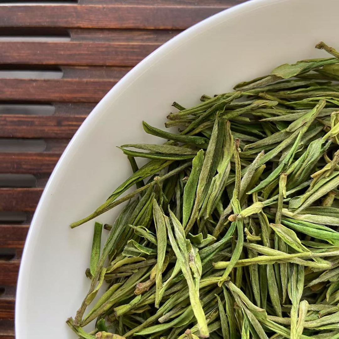 2025 Early Spring " An Ji Bai Cha "(AnJi BaiCha) A+++ Grade, Green Tea, ZheJiang Province.