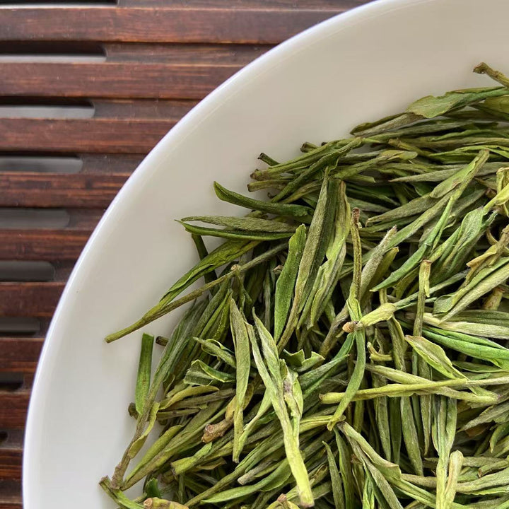 2025 Early Spring " An Ji Bai Cha "(AnJi BaiCha) A+++ Grade, Green Tea, ZheJiang Province.