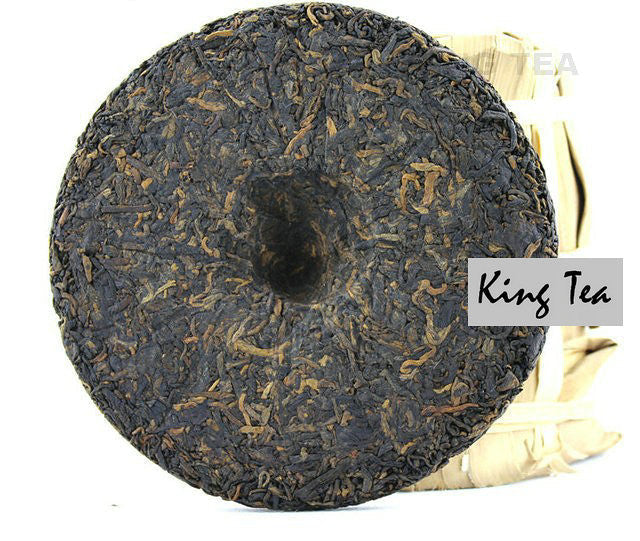 2008 MengKu RongShi "Mu Ye Chun" (Mellow Tree Leaf) Cake 145g Puerh Ripe Tea Shou Cha