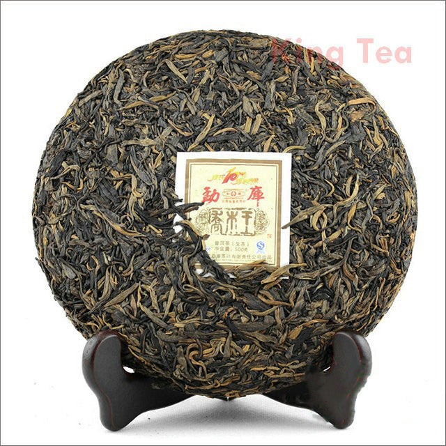 2009 MengKu RongShi "Qiao Mu Wang " (Arbor King - 10 Years' Commenmoration) Cake 500g Puerh Raw Tea Sheng Cha