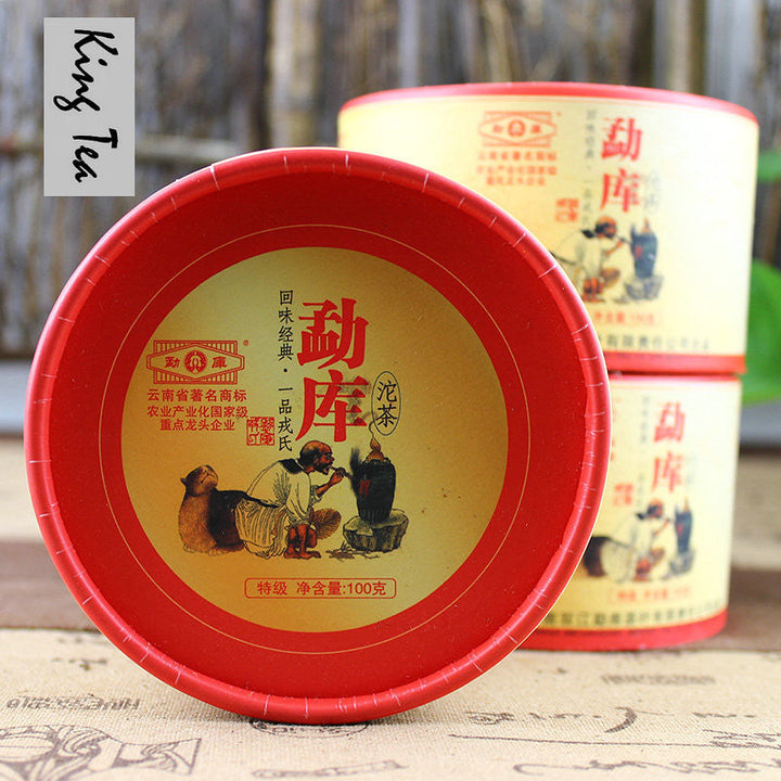 2010 MengKu RongShi "Jia Ji" (1st Grade) Tuo 100g Puerh Raw Tea Sheng Cha