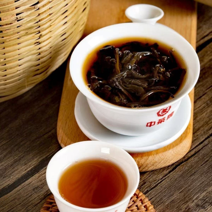 2022 CNNP Liu Bao "Bin Lang Xiang - Yuan Ye - Yi Ji" (Aged From 2019 - Original Leaf Betel Nut Aroma- 1st Grade Material) 1000g/Basket Liubao Loose Leaf Dark Tea Wuzhou, Guangxi