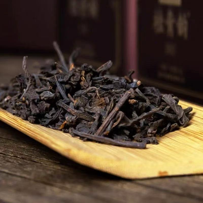 2022 CNNP Liu Bao "Gui Qing Yun - San Ji " (Gui Qing Charm - 3rd Grade) Aged From 2014, Loose Leaf, 50g/Tin, Liu Pao Tea, Dark Tea,  Wuzhou, Guangxi