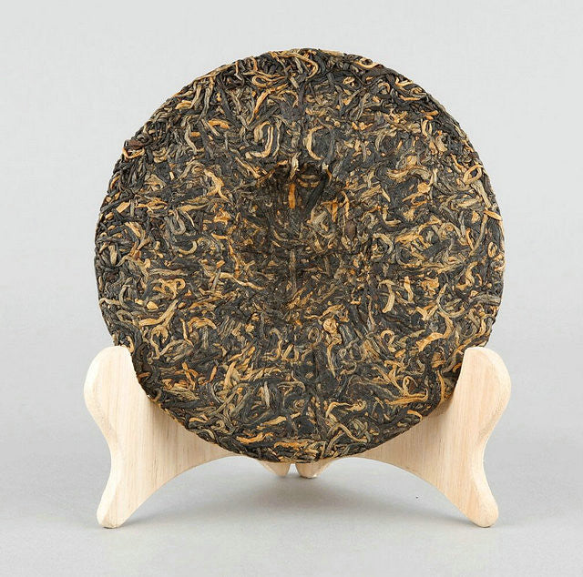 2017 XiaGuan "Gao Shan Yun Wu Lao Shu Hong" (High Mountain Cloud Old Tree Black Tea) Cake 200g, Hong Cha, Dian Hong