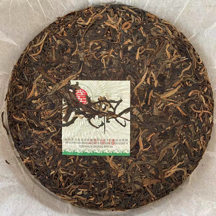 2006 XingHai "Feng - Bu Lang Qiao Mu" (Ballads - Bulang Arbor Tree) Cake 400g Puerh Raw Tea Sheng Cha