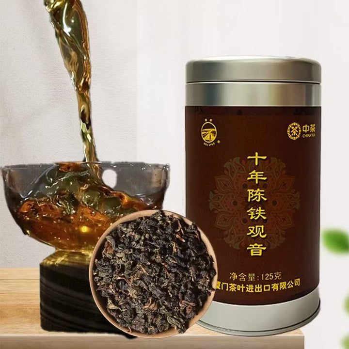 2019 Sea Dyke "Shi Nian Chen - Tie Guan Yin" (10 Years Aged - Tieguanyin) 125g/Tin B Grade, Oolong Tea, Fujian