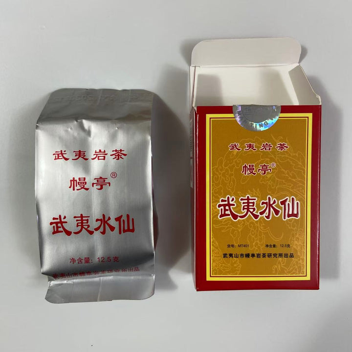 2024 ManTing "Wu Yi Shui Xian - 1 Ji" (Wuyi Shuixian - 1st Grade - MT401) Heavy Roasted, 125g/Box, Wuyi Yancha, Rock / Cliff Oolong Tea
