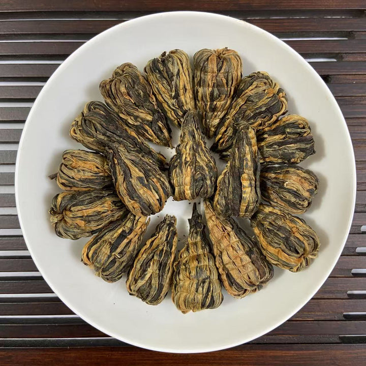 2025 Black Tea "Jian Ta - Shou Gong" (Tight Tower - Handmade), A++ Grade, Dian Hong, Hong Cha, Yunnan