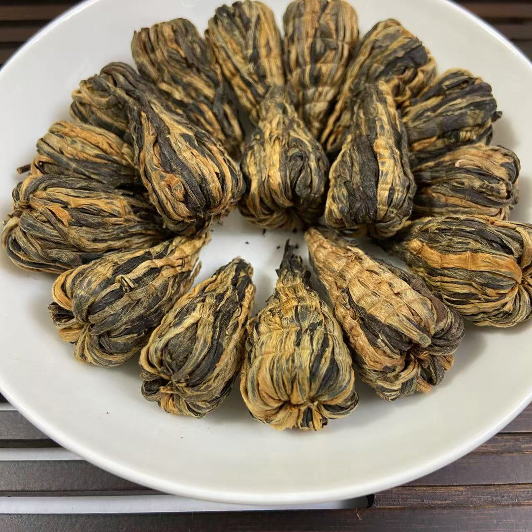 2025 Black Tea "Jian Ta - Shou Gong" (Tight Tower - Handmade), A++ Grade, Dian Hong, Hong Cha, Yunnan
