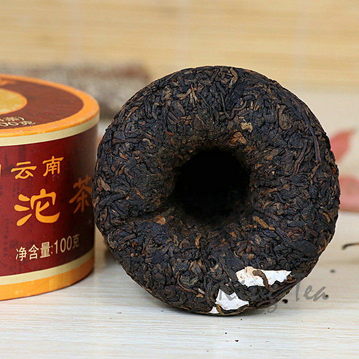 2017 XiaGuan "Da Li Tuo" Boxed 100g  Puerh Ripe Tea Shou Cha
