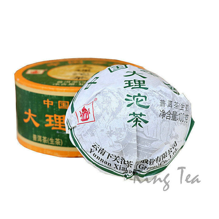 2017 XiaGuan "Da Li Tuo" Boxed 100g  Puerh Raw Tea Sheng Cha