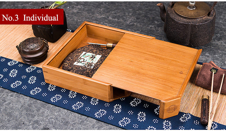 Bamboo Storage Case for Puerh / Tea Cake etc.