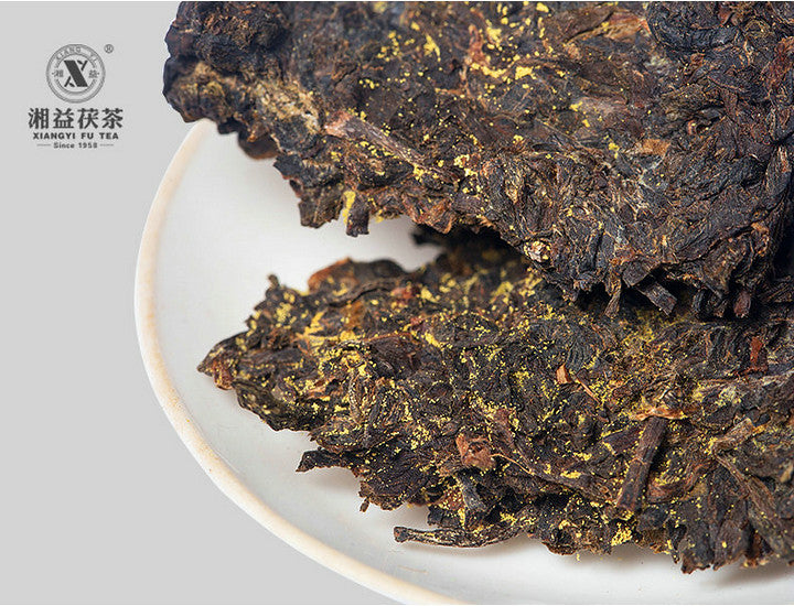 2008 XiangYi Fu Tea "Yi Pin" (1st Grade) Brick 400g Dark Tea, Fu Cha, Hunan