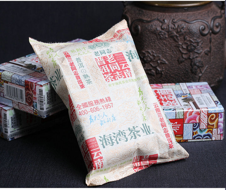 2018 LaoTongZhi Loose Leaf 100g Puerh Ripe Tea Shou Cha