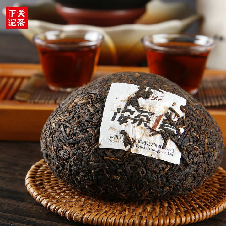 2018 XiaGuan "Jin Yin - Tuo Cha No.1" (Gold Mark Series - Tuocha No.1) 300g*5pcs=1500g Puerh Shou Cha Ripe Tea