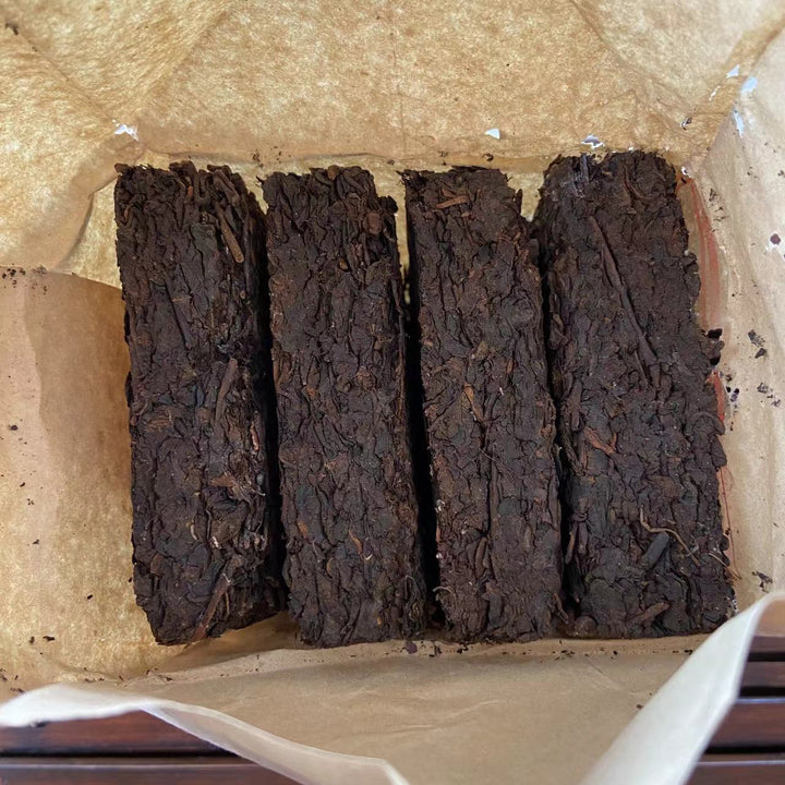 1994 CNNP Puerh "Pu Er Cha Zhuan" (Puerh Tea Brick ) 1000g (4pcs) Puerh Ripe Tea Shou Cha