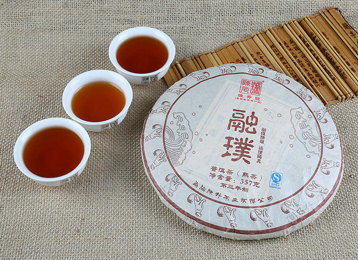 2018 ChenShengHao "Rong Pu" (Harmony & Simplicity) Cake 357g Puerh Ripe Tea Shou Cha