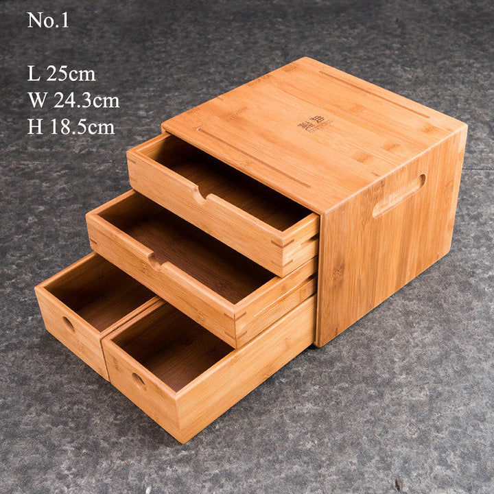 Bamboo Storage Case for Puerh / Tea Cake etc.