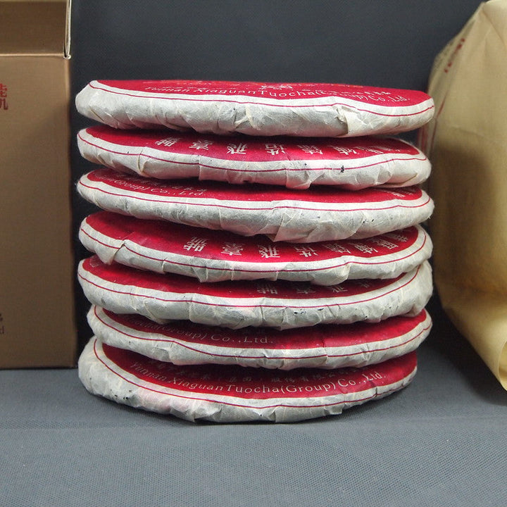 2013 XiaGuan "Fei Tai Hao" (LOVE FOREVER - Paper Tong Version) Cake 357g Puerh Sheng Cha Raw Tea