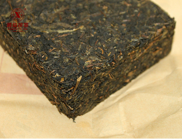 2008 XiangYi Fu Tea "Yi Pin" (1st Grade) Brick 400g Dark Tea, Fu Cha, Hunan