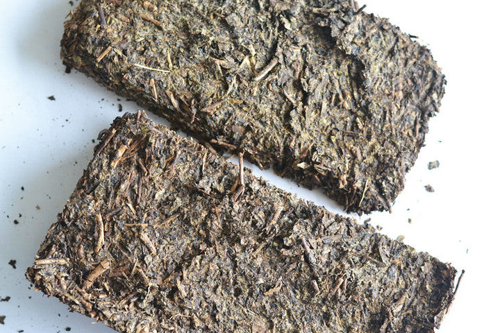 2008 XiangYi Fu Tea "Huang Jin Shui Zhi Lian" (Love of Gold Water) Brick 400g Dark Tea, Fu Cha, Hunan