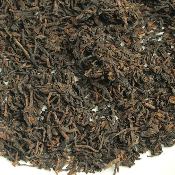 2004 SanHe "Jin Hua Liu Bao"(Golden Flower Liubao A+++ Grade ) Loose Leaf Dark Tea Wuzhou, Guangxi