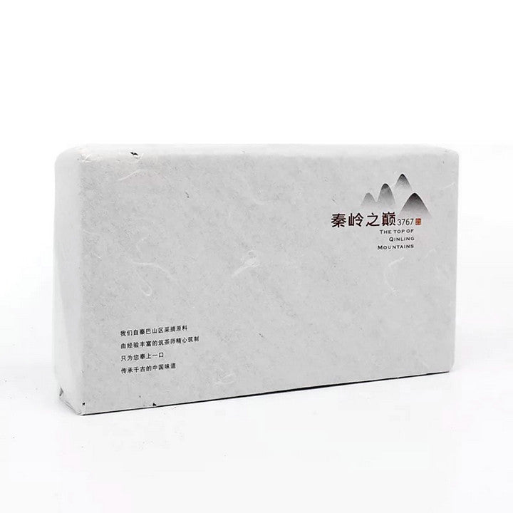 2018 JingWei Fu Tea "Qin Ling Zhi Dian" (The Top of Qingling Mountains) Brick 850g Dark Tea, Fu Cha, ShaanXi