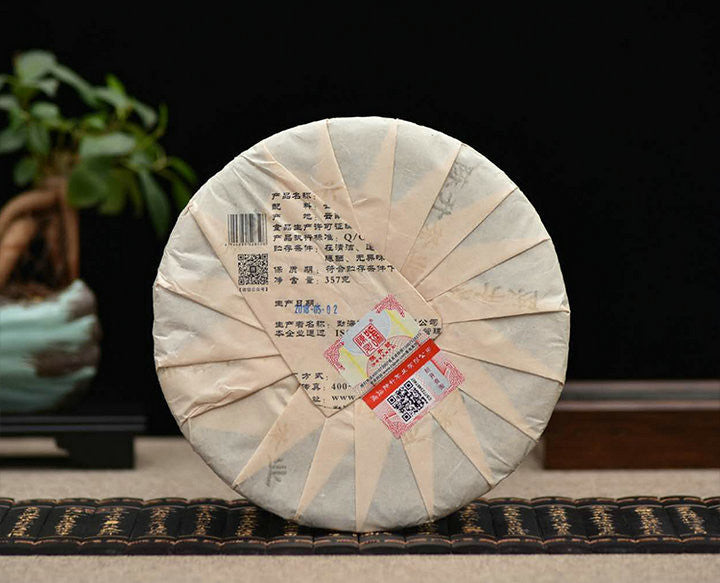 2019 ChenShengHao "Bing Dao Zhi Yun" (Bingdao Rhythm) Cake 357g Puerh Raw Tea Sheng Cha