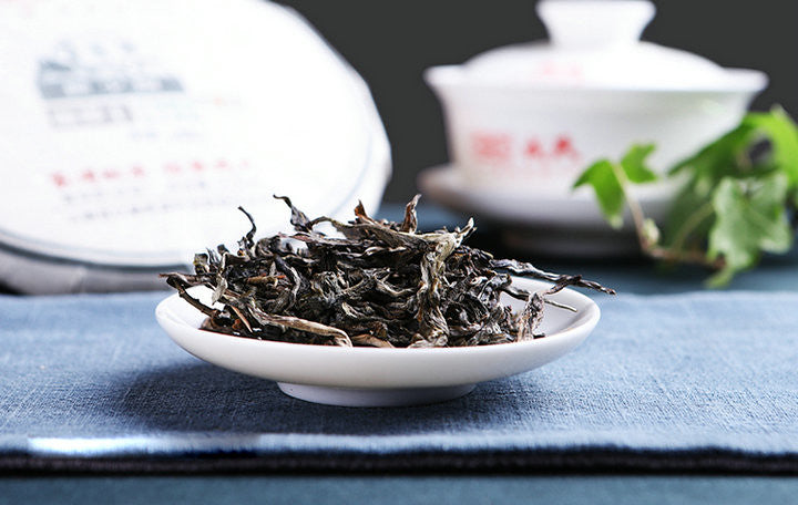 2019 MengKu RongShi "Ji Shao Shu - Teng Tiao Wang" (Rare Tree - Cane King)  Cake 200g /600g Puerh Raw Tea Sheng Cha