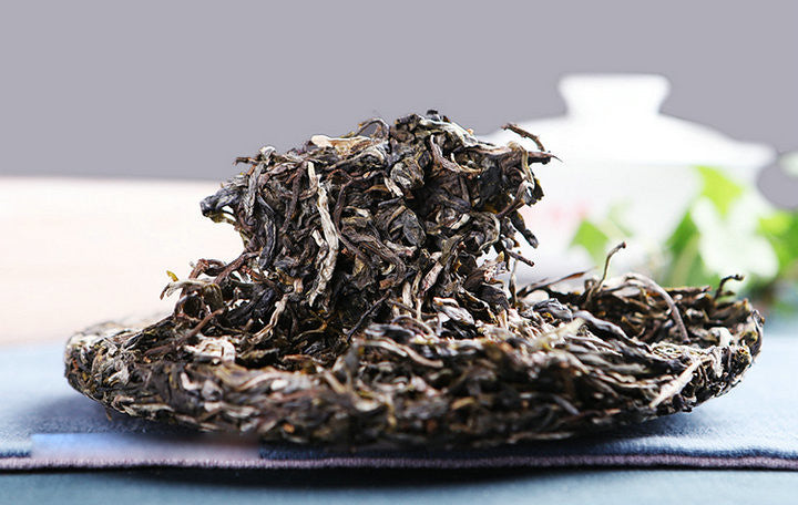 2019 MengKu RongShi "Ji Shao Shu - Teng Tiao Wang" (Rare Tree - Cane King)  Cake 200g /600g Puerh Raw Tea Sheng Cha
