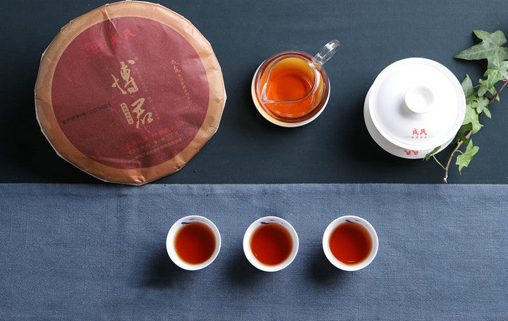 2019 MengKu RongShi "Bo Jun" (Wish) Cake 500g Puerh Ripe Tea Shou Cha