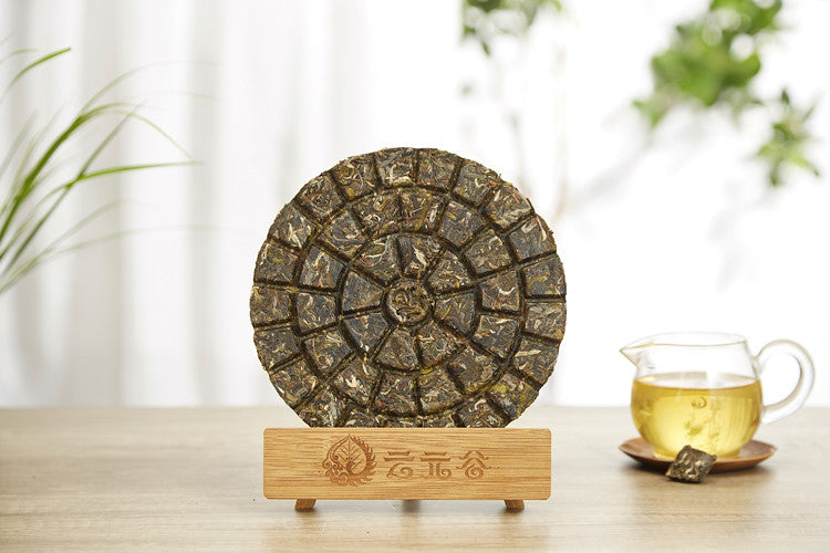 2019 YunYuanGu "Pin Ge 1801" Cake 180g Puerh Raw Tea Sheng Cha