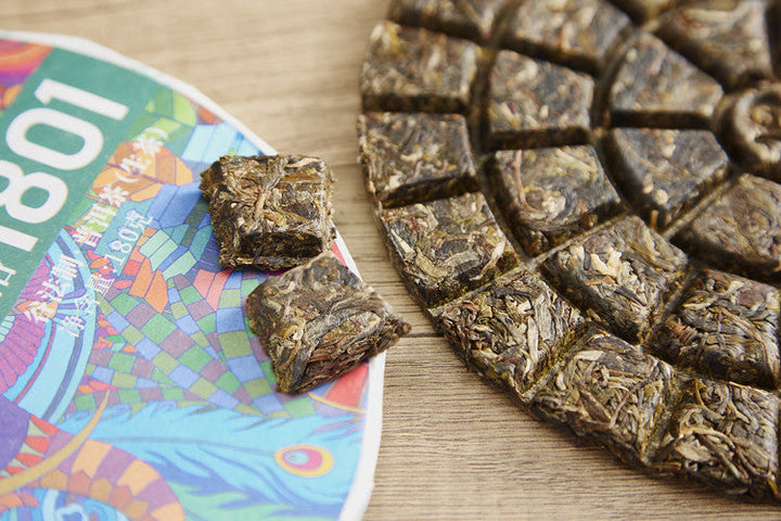 2019 YunYuanGu "Pin Ge 1801" Cake 180g Puerh Raw Tea Sheng Cha