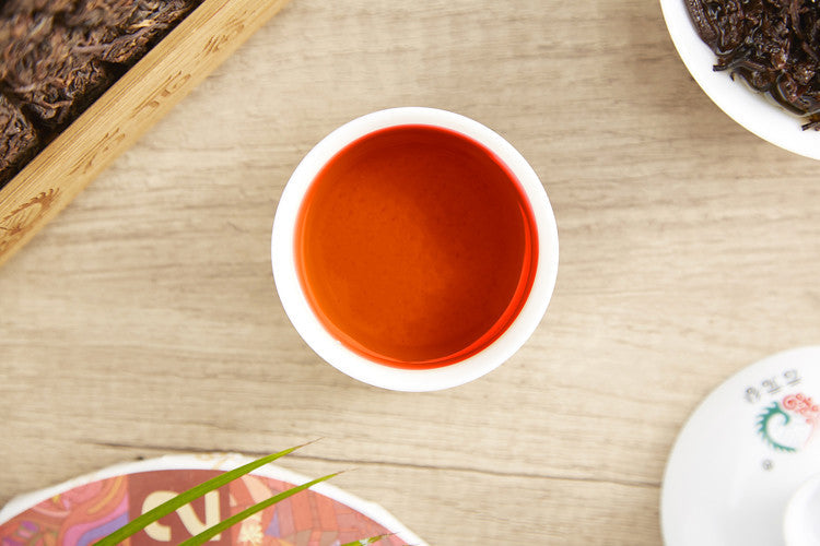 2019 YunYuanGu "Pin Ge 1802" Cake 180g Puerh Ripe Tea Shou Cha