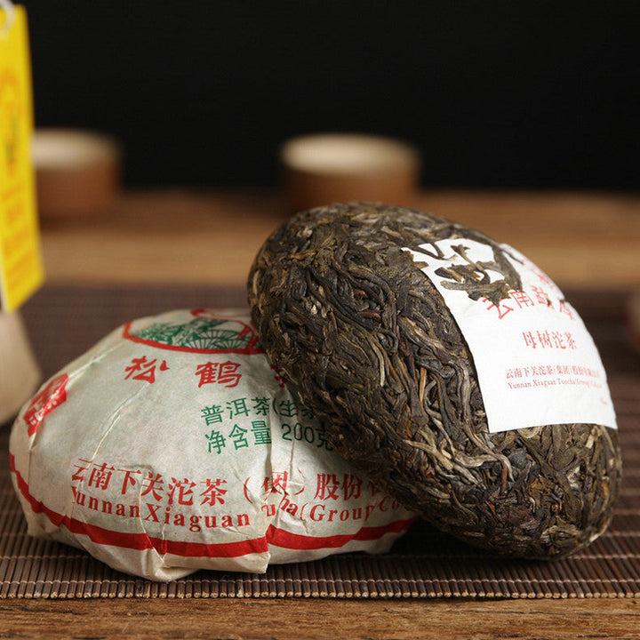 2019 XiaGuan "Mu Shu Tuo Cha" (Mother Tree Tuocha) Bowl 200g*4pcs Puerh Raw Tea Sheng Cha