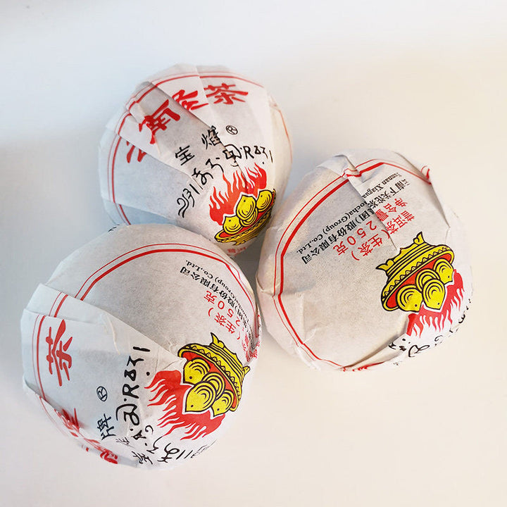 2019 XiaGuan "Yun Nan Jin Cha" (Mushroom Tuo) 250g*3pcs Puerh Raw Tea Sheng Cha