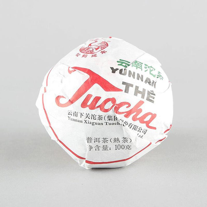 2019 XiaGuan "Xiao Fa Tuo"  100g Puerh Ripe Tea Shou Cha