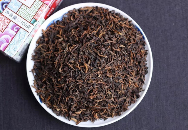 2018 LaoTongZhi Loose Leaf 100g Puerh Ripe Tea Shou Cha