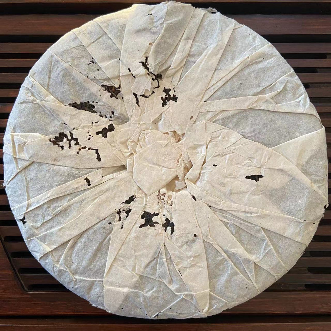 1999 LaoTongZhi "Gu Cha Shu Bing" (Old Tree Tea Cake) 380g Puerh Raw Tea Sheng Cha