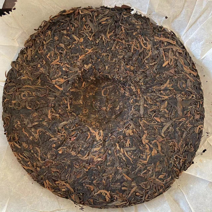 1999 LaoTongZhi "Gu Cha Shu Bing" (Old Tree Tea Cake) 380g Puerh Raw Tea Sheng Cha