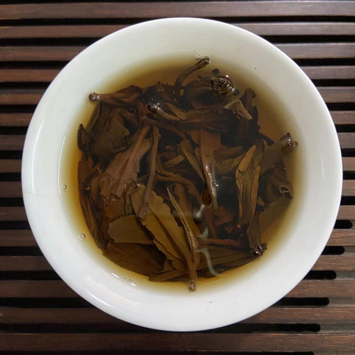 1999 LaoTongZhi "Gu Cha Shu Bing" (Old Tree Tea Cake) 380g Puerh Raw Tea Sheng Cha
