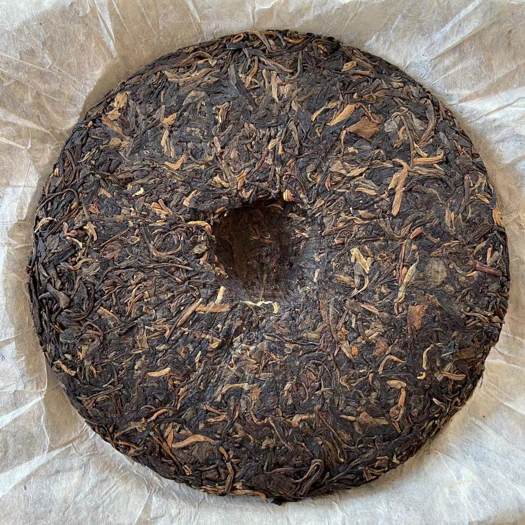 2007 NanQiao "Yi Wu Zheng Shan - Chun Jian" (Yiwu Mountain - Spring Bud) Cake 357g Puerh Raw Tea Sheng Cha