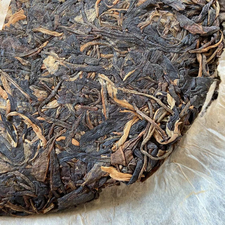 2007 NanQiao "Yi Wu Zheng Shan - Chun Jian" (Yiwu Mountain - Spring Bud) Cake 357g Puerh Raw Tea Sheng Cha