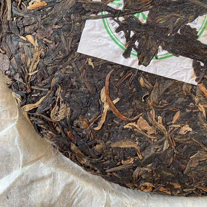 2007 NanQiao "Yi Wu Zheng Shan - Chun Jian" (Yiwu Mountain - Spring Bud) Cake 357g Puerh Raw Tea Sheng Cha