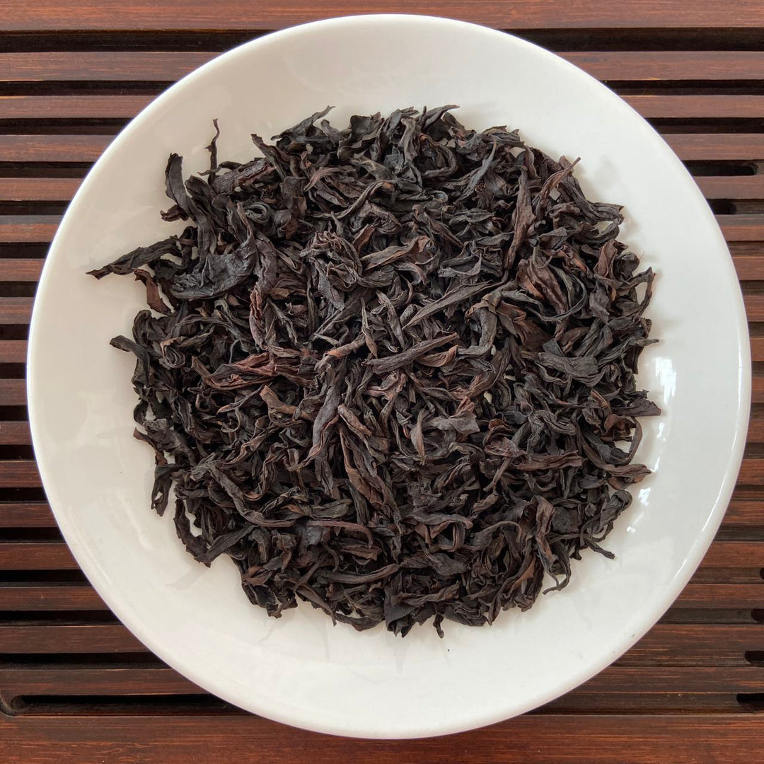 Spring "Tie Luo Han" (TieLuoHan, Mislabeled as DaHongPao) Medium-Heavy Roasted A++++ Grade Wuyi Yancha, Rock / Cliff Oolong Tea