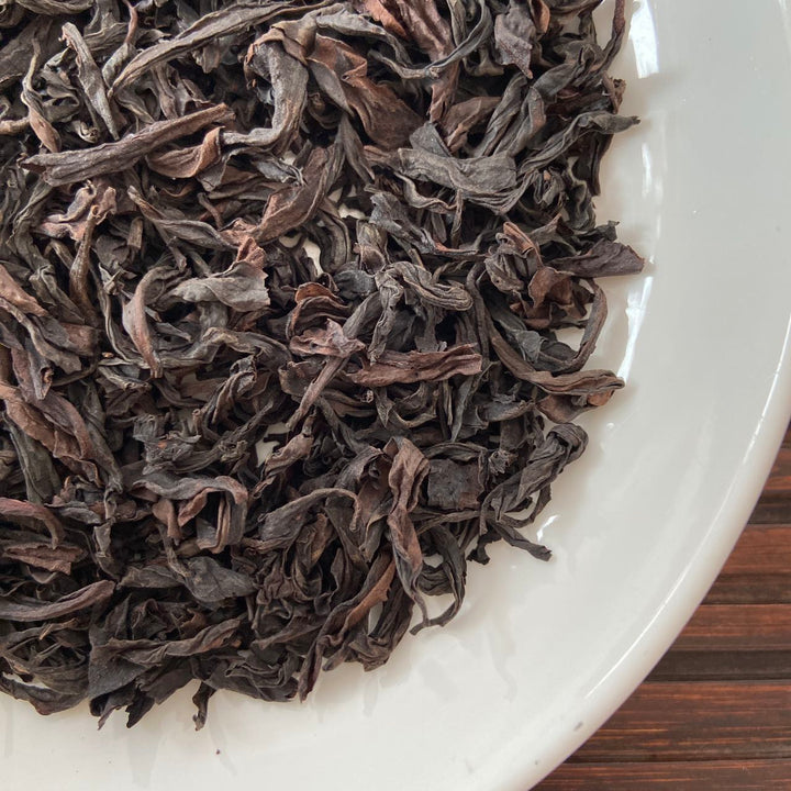 Spring "Tie Luo Han" (TieLuoHan, Mislabeled as DaHongPao) Medium-Heavy Roasted A++++ Grade Wuyi Yancha, Rock / Cliff Oolong Tea